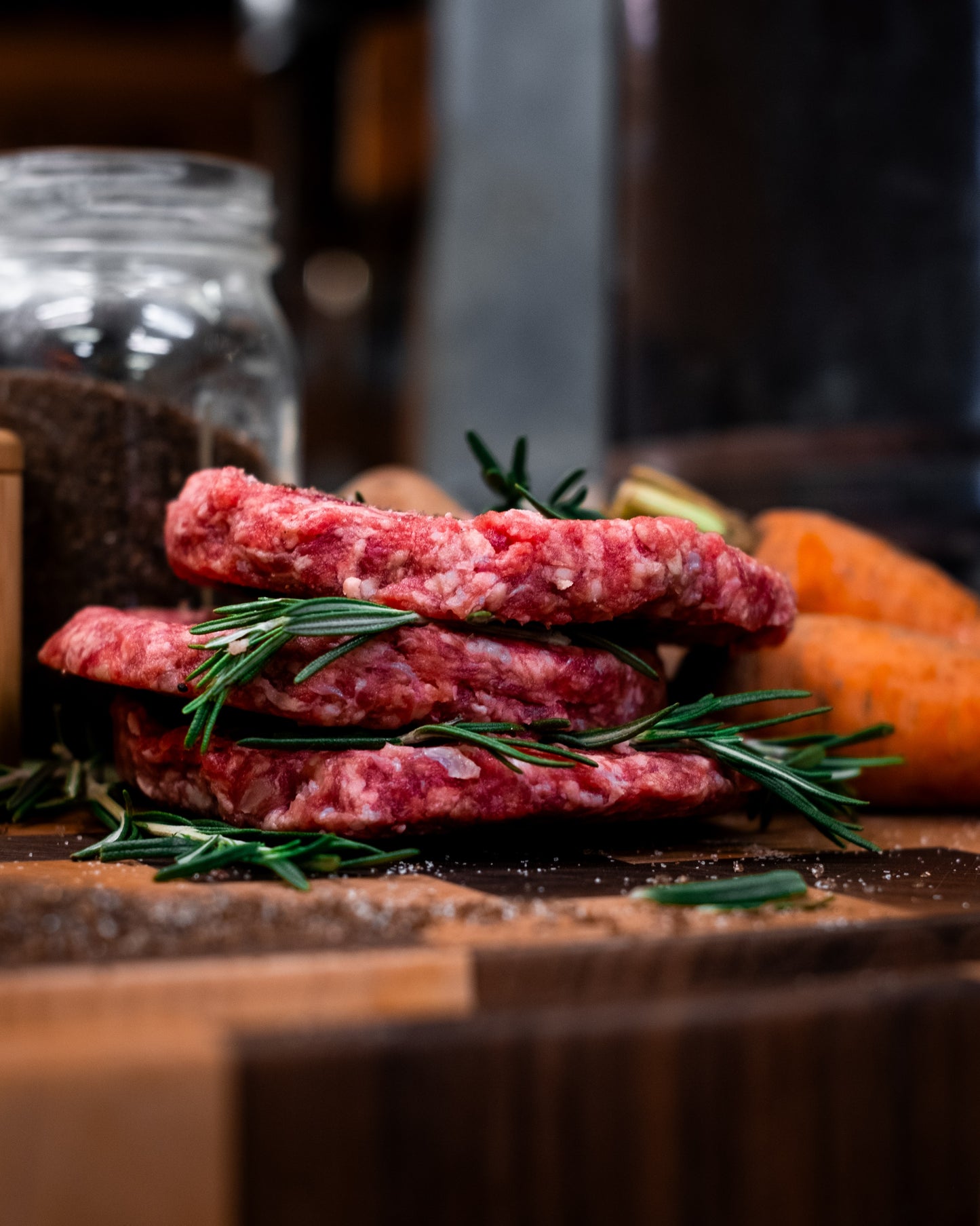 1/3lb Burger Patties (3 per pack)